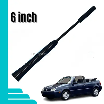 $11.50 • Buy 6 Inch Replacement Antenna Black For VW Cabrio 1995-2002