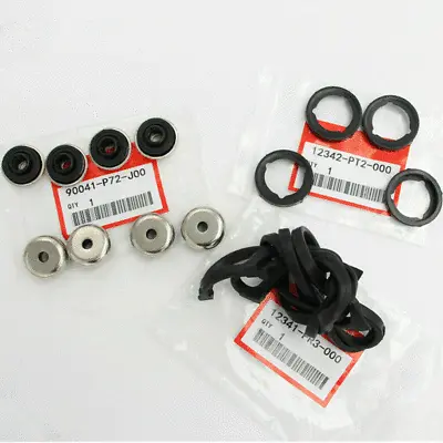 Valve Cover Gasket & Tube Seals Kits For Acura Honda DOHC VTEC ITR B-Series B18C • $23.96