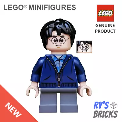 LEGO® Harry Potter Minifigure Dark Blue Zip Up HP153 Hogwarts Express 75955 • $9.95