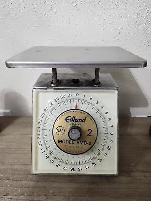 Edlund RMD-2 Stainless Mechanical Professional Restaurant 2lb Portion Scale 32oz • $175.99