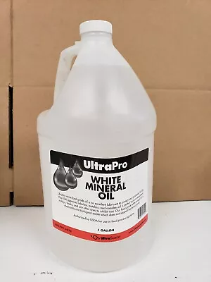 UltraPro Food Grade White Mineral Oil 1 Gallon Cutting Board Butcher Block Wood • $40