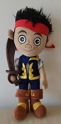 Disney Store Jake And The Neverland Pirates ‘Jake’ Soft Toy 13”  • £5.99