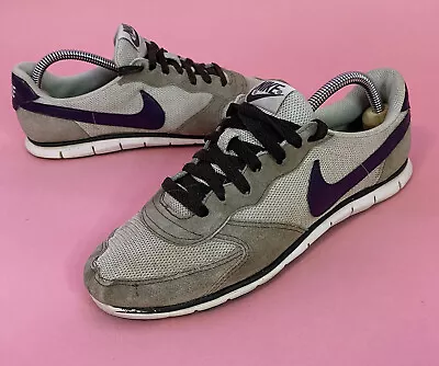 Nike Eclipse Womens US Size 8.5 Purple Gray Athletic Shoes 324857-052 • $30.80