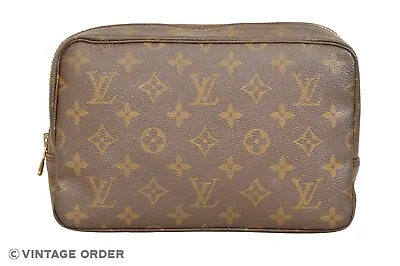 £178.90 • Buy Louis Vuitton Monogram Trousse Toilette 23 Cosmetic Bag M47524 - YH00361