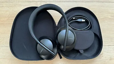 Bose 700 Noise Cancelling Bluetooth Headphones 700 - Black | New Ear Pads • $225