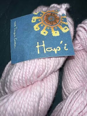 Mirasol Yarn - Hapi - #1126 Pink -100% Tanguis Cotton 100g. 132 Yards. • $6.50