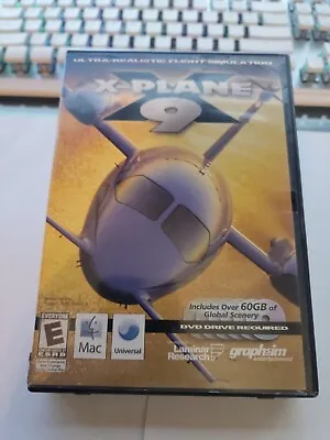 $7.20 • Buy X-PLANE 9 For Apple Mac 6-Disc DVD Software Flight Simulator Video Game (2008)