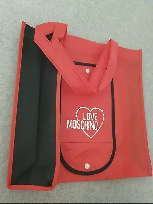 £9.99 • Buy Love Moschino Gift Carrier Foldable Shopping Reusable Bag
