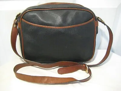 Vintage Bottega Veneta Marco Polo Coated  Pvc Leather Trim Crossbody  Bag. • $99.99