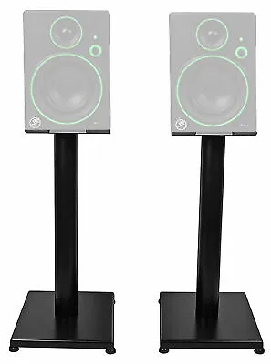£68.63 • Buy Rockville 21  Black Steel Studio Monitor Speaker Stands For Mackie CR4BT
