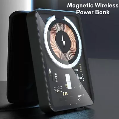 15W Magnetic Wireless Power Bank 10000mAh PD20W Fast Charge Portable Powerbank • $45.99
