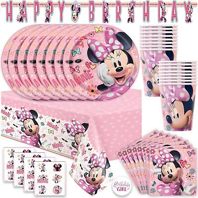 Minnie Mouse Birthday Party Supplies | Minnie Mouse Party Decorations | Minnie • $41.59