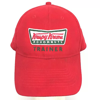 Krispy Kreme Doughnuts Hat Saudi Arabia Trainer Spell Out Logo Crew Employee Cap • $23.03