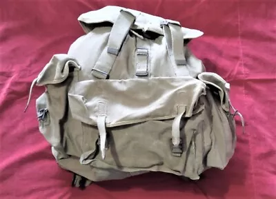 French  Algeria War TAP Parachutist Back Pack Model 50 First Pattern Rare • $400