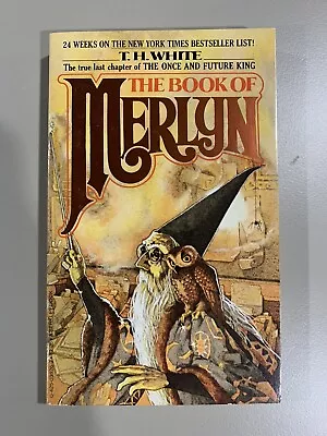 Vtg 1978 Mass Market Paperback The Book Of Merlyn T H White Illustrated First Ed • $9.99