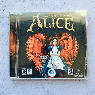 American McGee's Alice MAC PC OS Game Untested 1 Disc Only • $14.95