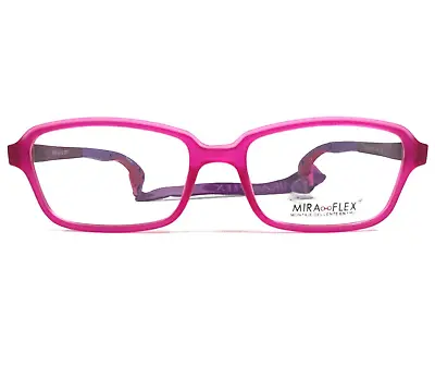 Miraflex Kids Eyeglasses Frames TOM C.139 Purple Pink Rectangular 49-17-135 • $54.99