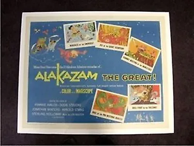 Alakazam The Great (the Monkey King) One Sheet 61/234 Frankie Avalon • $75