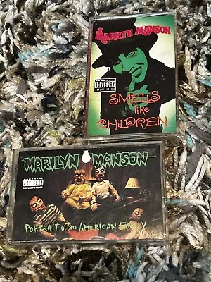 Marilyn Manson Smells Like Children Cassette Portrait Of An American Family • $85