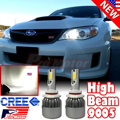 65K 72W 7600LM HB3 9005 White CREE COB LED Headlight Bulbs DRL High Beam • $15.80