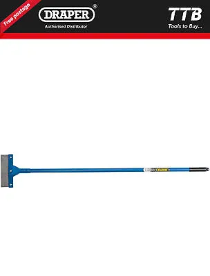 £20.10 • Buy Draper Long Handled Floor Scraper Soft Grip 200mm Wide Blade 1300mm Long 88631