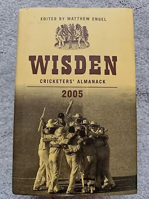 £25 • Buy Wisden Cricketers Almanack: 2005 - Hardback SIGNED By Sir Tim Rice 