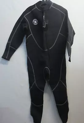 Lemorecn Men's Jumpsuit Neoprene 3 Mm Zip Front Wetsuit - Black - X-Large • $49.99