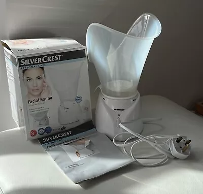 Facial Sauna Silver Crest - Only Used A Couple Of Times In Original Box • £5