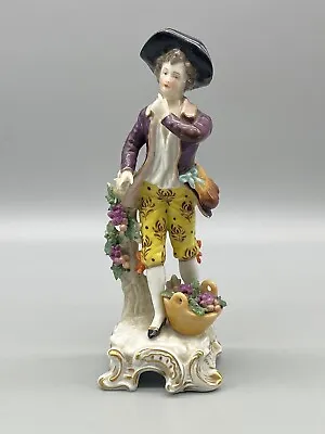 Antique Samson Porcelain Figurine Of A Fruit Seller  • £39.95