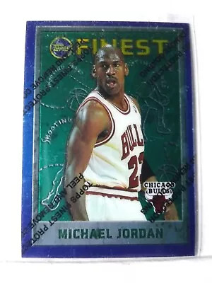 1996-97 Topps Finest Michael Jordan Card #229 Chicago Bulls Baskeball MINT F3810 • $43.79