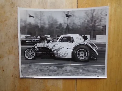 Vintage Drag Racing-Ron Wood's A/A Fiat Vs Cottrell & Sherman-CAPITOL RACEWAY • $12