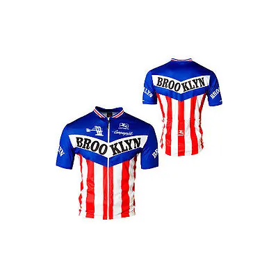 $95 • Buy Giordana Men's Brooklyn Cycling Jersey Red White & Blue Italia New