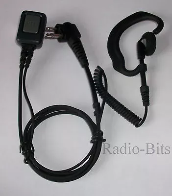 Kenwood  2 Pin  G  Shape Ear Hook Earpiece Microphone TK-3301 TK3201 Protalk • £17.99