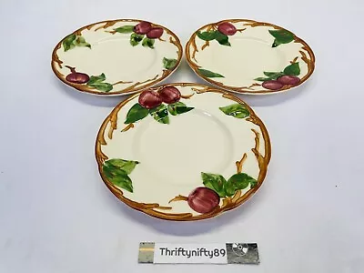 Vintage Franciscan Ware Apple Dinner Plate Dish Set Of 3 6 Inches • $19.99