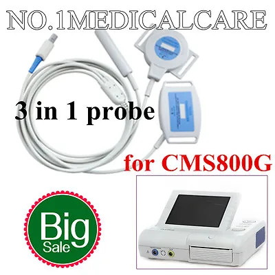 Three In One Transducer Probe For CONTEC Fetal Monitor CMS800G • $299