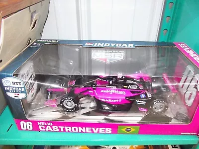 Greenlight 1/18 #06 Helio Castroneves Pink & Black  Indy Car NIB • $10.50