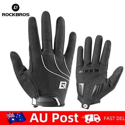 RockBros Bike Winter Warm Windproof Gloves Anti-slip Thermal Touch Screen Gloves • $23.90