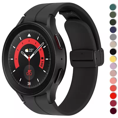 Silicone Band For Samsung Galaxy Watch 4/5/pro/3 Classic Active 2 44/40/46/45/MM • $17.68