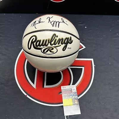 Mike “Coach K” Krzyzewski Duke Signed Rawlings Basketball JSA Cert • $299.99