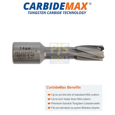 HMT Holemaker 108030-0200 20mm Carbidemax 40 TCT Broach Cutter Holecutter • £33.50