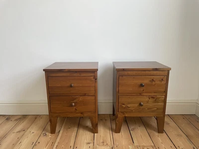 £125 • Buy Warren Evans Teak Bedside Tables