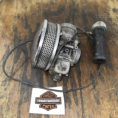 Harley Davidson Vm38 Mikuni Kogyo Carburetor  38mm W Throttle Used 529 • $130