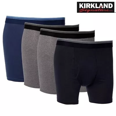 Kirkland Signature Men's High Performance Stretch Fabric Boxer Briefs 4 Pack XL • $22.95