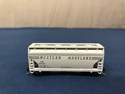 Atlas  N  Western Maryland 2-Bay Centerflow Hopper W/MT Couplers NO CASE (T) • $14.99