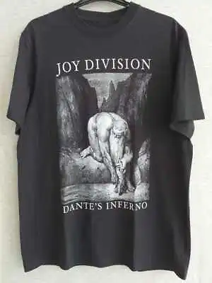 VTG Dantes Inferno Joy Division Band Shirt Classic Black Unisex S-5XL NE2626 • $20.89