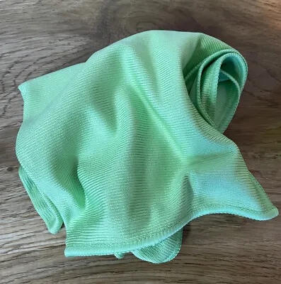 60 X 40cm Trade Green Glass Cleaning Cloth - Valeting Car Cleaning - Smear Free • £3.99