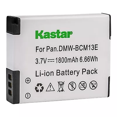 Kastar Replacement Battery For Panasonic DMW-BCM13E & Panasonic Lumix DMC-ZS30 • $6.99