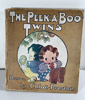 £327.39 • Buy Vintage The Peek-A-Boo Twins Drawn By Chloe Preston And Verses By Tom Preston