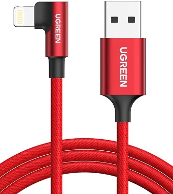 $27.99 • Buy UGREEN IPhone Charger Cable 90 Degree Apple MFi Certified To USB A Cable Right A