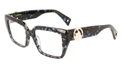 NEW Lanvin LNV 2618 425 Blue Havana Eyeglasses 53/17/140 With Lanvin Case • $99.95